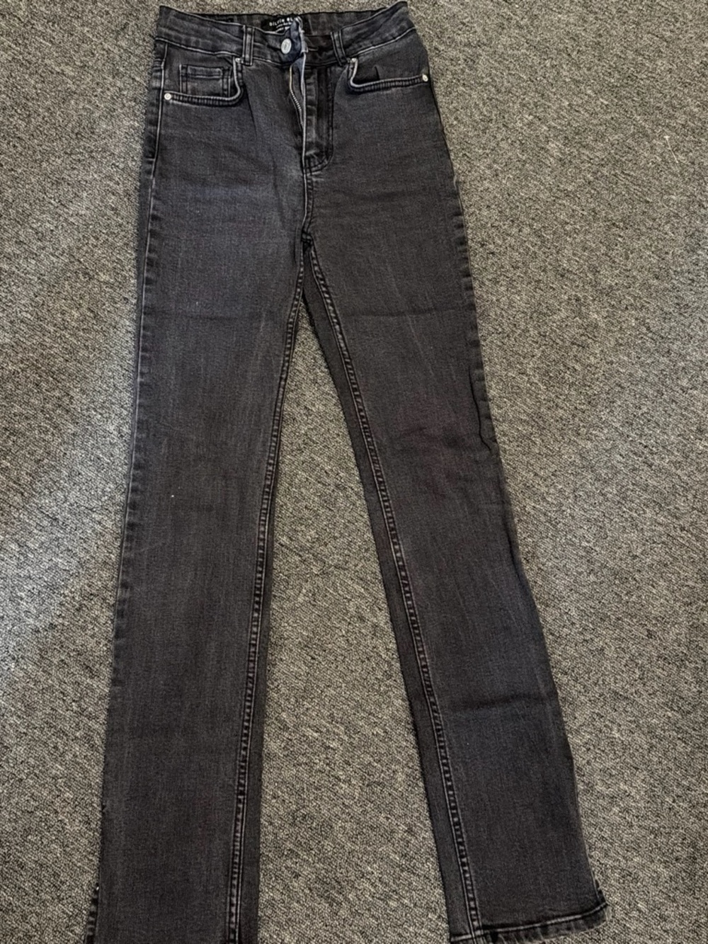 High-Rise Black Flare Jeans